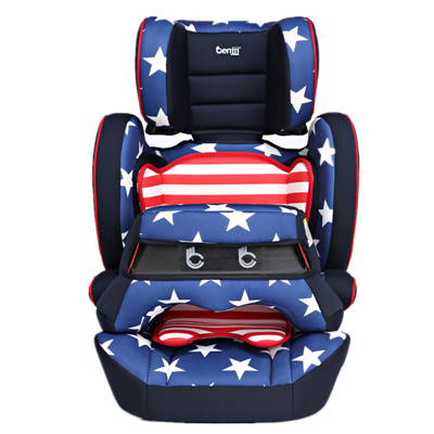 倍安杰 儿童安全座椅BJ005 9个月-12岁宝宝婴儿车载座椅前置护体