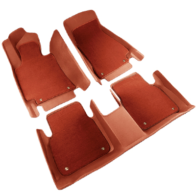 欧铂（oubo）全包围双层纳米丝脚垫 - 环保系列纯色三件套