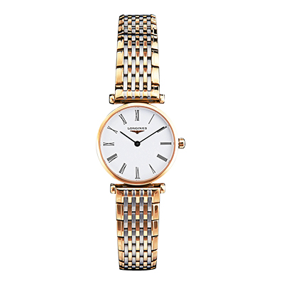 浪琴longines-嘉岚系列 L4.209.1.11.7 女士石英手表