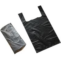 欧润哲 垃圾袋 8升通用300只装手提背心式加厚收纳胶袋厨房家用办公室酒店清洁袋