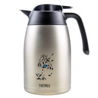膳魔师高端精品保温壶 雪豹系列 304不锈钢色 1500ML/送礼用/保温壶/水杯/保温壶家用/办公杯THERMOS