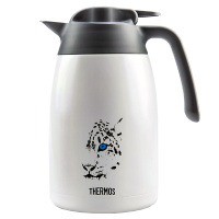 膳魔师高端精品保温壶 雪豹系列 珍珠白色 1500ML/送礼用/304不锈钢保温壶/水杯/保温壶家用/THERMOS