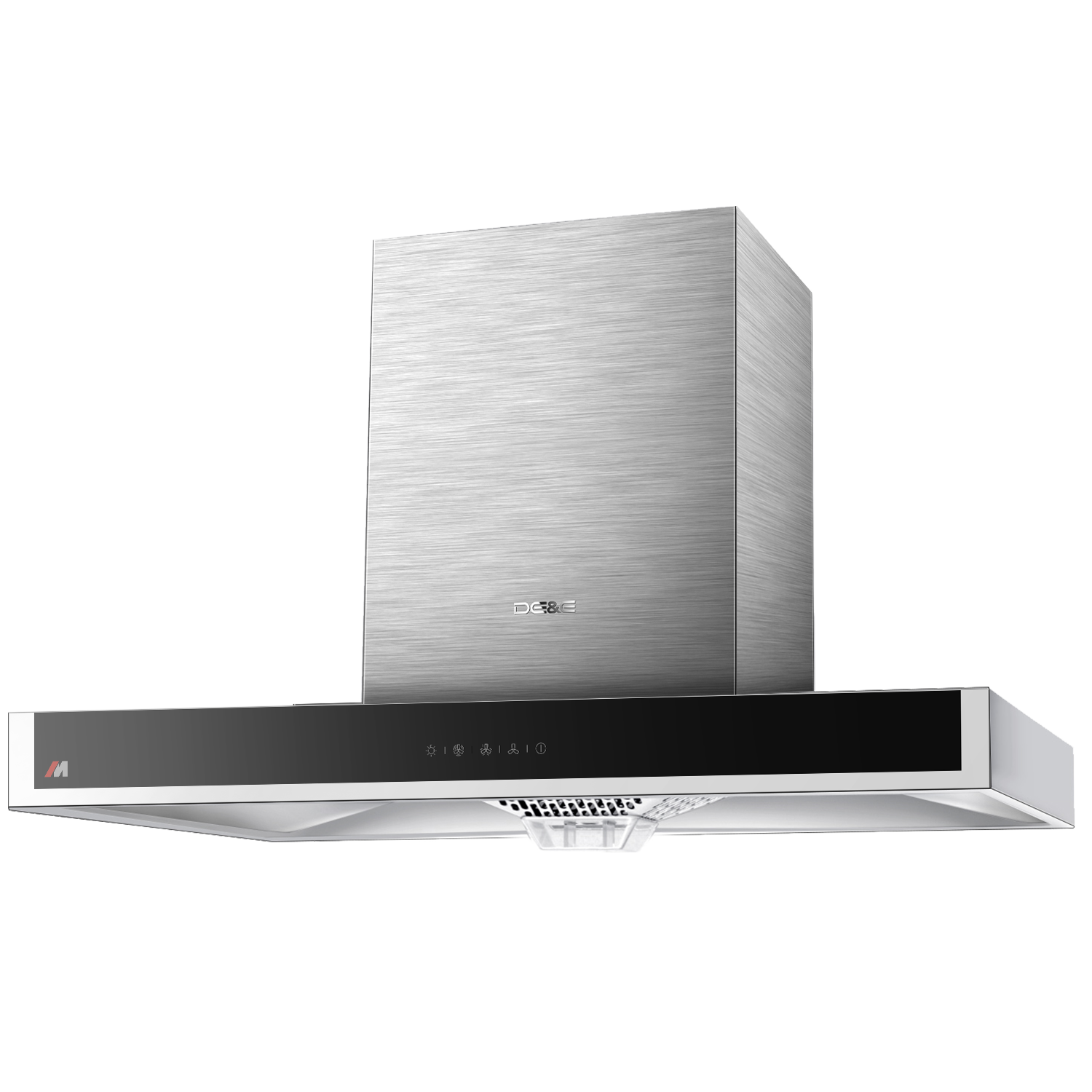 德意(DE&E)油烟机CXW-200-851D欧式抽油烟机触控式19立方大吸力吸油烟机触控式德意油烟机抽烟机