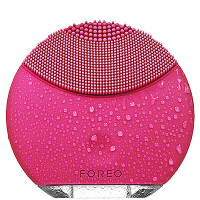 斐珞尔(FOREO) 美容器 LUNA mini 露娜 硅胶电动充电式 声波震动 深层清洁毛孔美容 洁面仪樱桃红