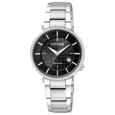 西铁城(CITIZEN)手表光动能蓝宝石玻璃女表EW1790-57E