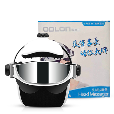 欧德龙(ODLON) 无线头部按摩器 DL-T598A 头眼一体按摩器 高端 脑部按摩仪电动头皮按摩器脑轻松