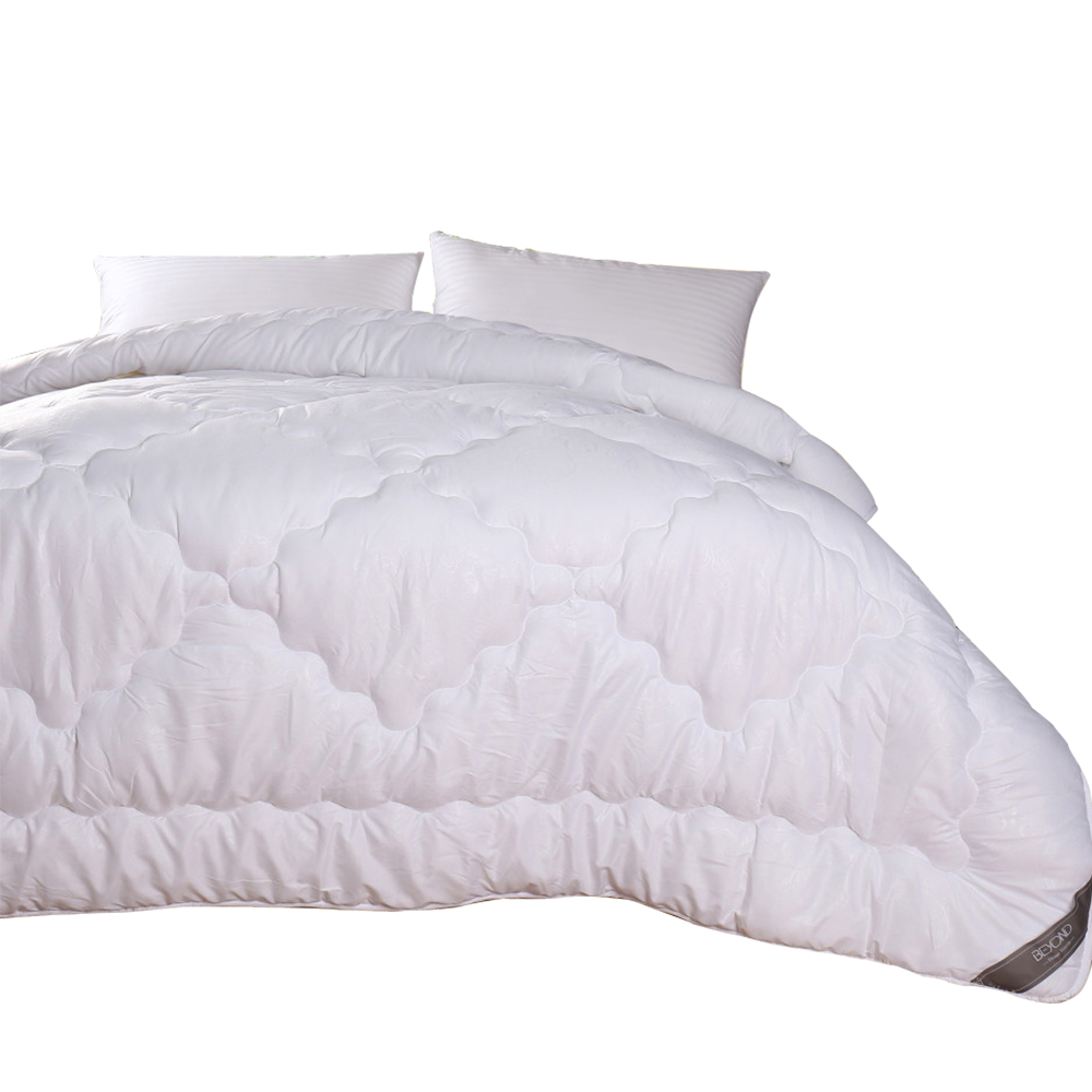 博洋家纺 凤尾花开保暖冬被-白色 2.2*2.4m 白色