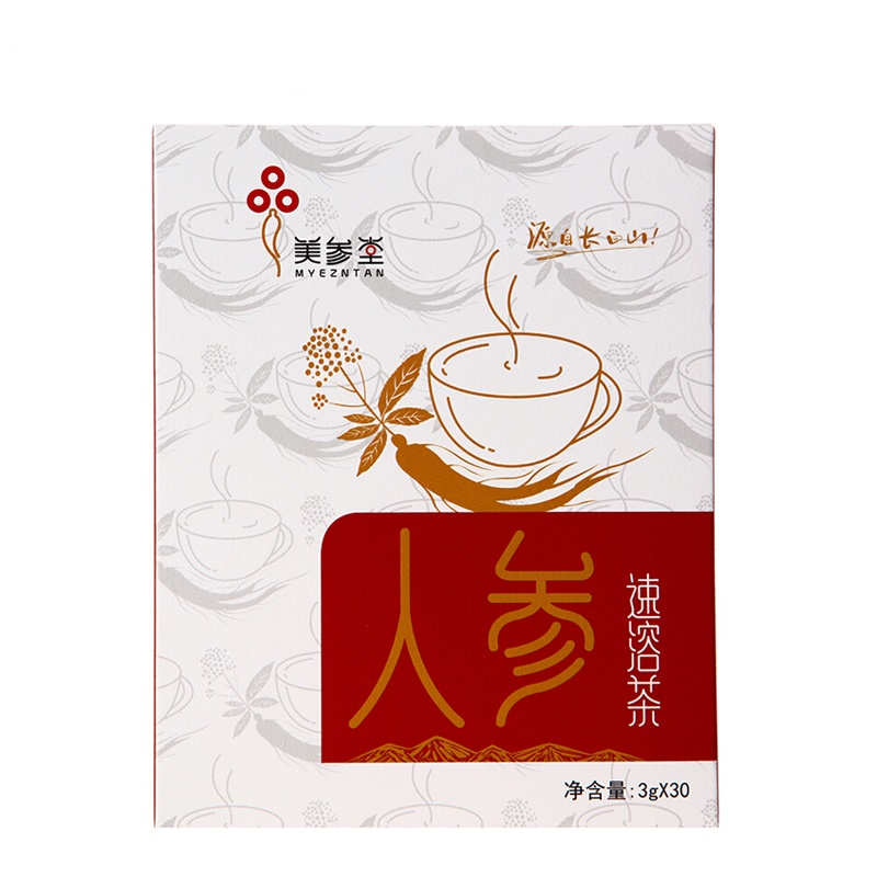 美参堂 长白山人参(集安产区)速溶茶 时尚装 3g*30袋