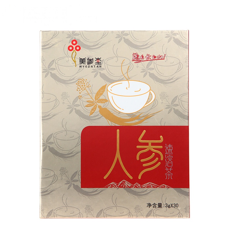 美参堂 长白山人参(集安产区 )速溶茶 礼盒装 3g*30袋