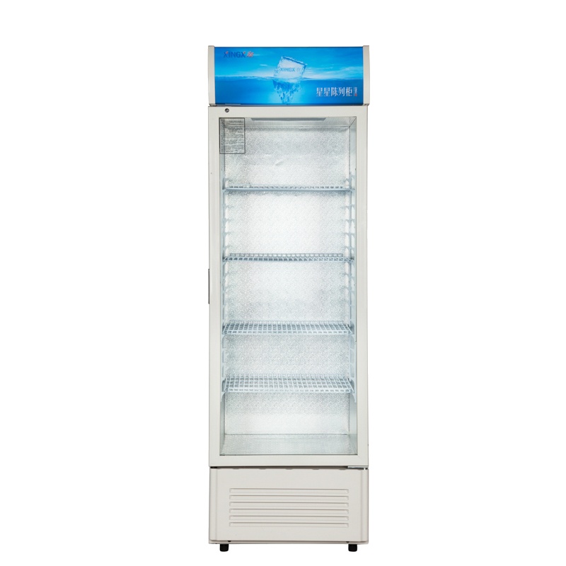 星星(XINGX) LSC-368G 368升 侧开门 双层玻璃更锁冷 饮品展示更直观 商用展示柜