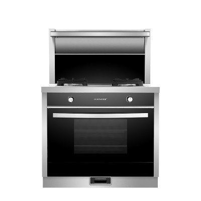 欧恒(OUHENG) OH-08 集成灶正品 超大蒸箱油烟机燃气灶蒸汽炉一体灶环保灶