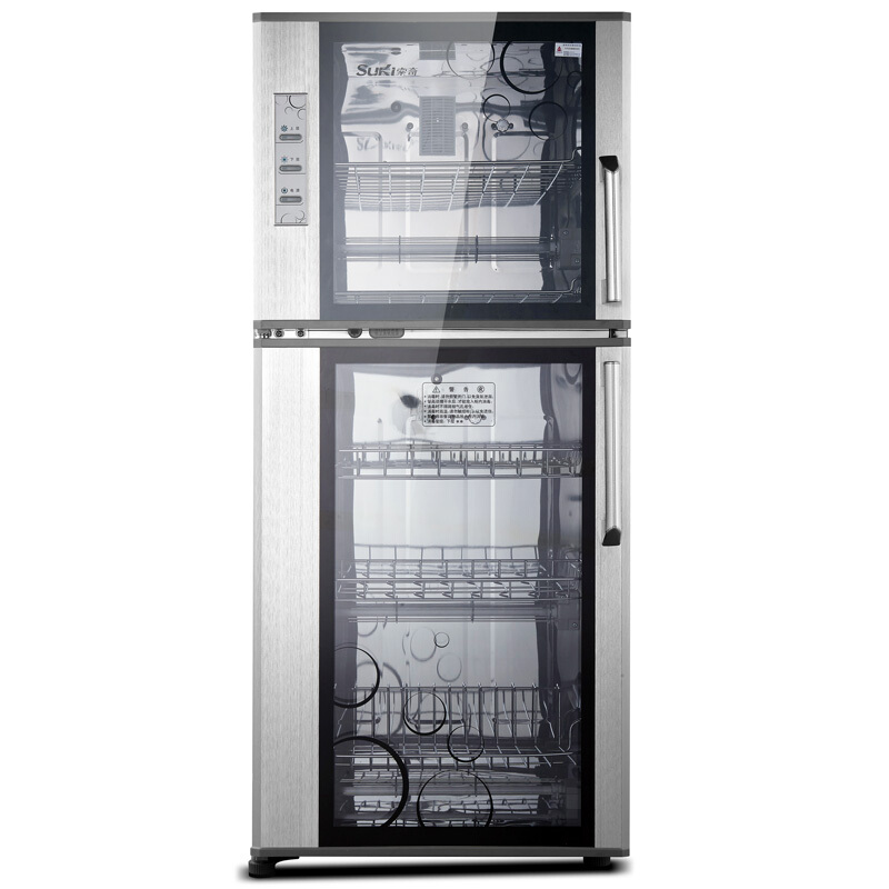 索奇（Suki）立式消毒柜ZTP118-1 100升 家用消毒柜商用迷你小型双门碗柜