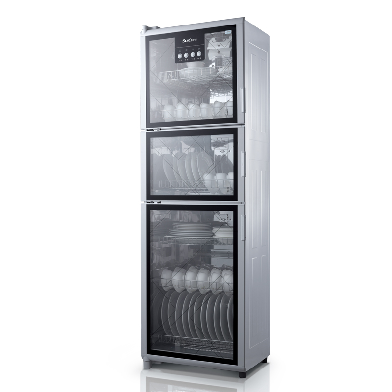 索奇(Suki)立式消毒柜ZTP388-13 280L 家用消毒柜商用大容量三门碗柜