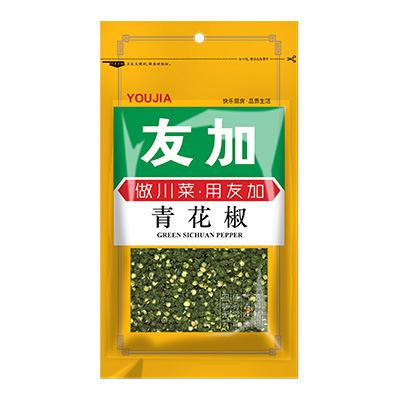 [苏宁超市]友加青花椒50g 四川汉源青藤椒麻椒友加食品炒菜火锅底料调味品调味料花椒粉袋装