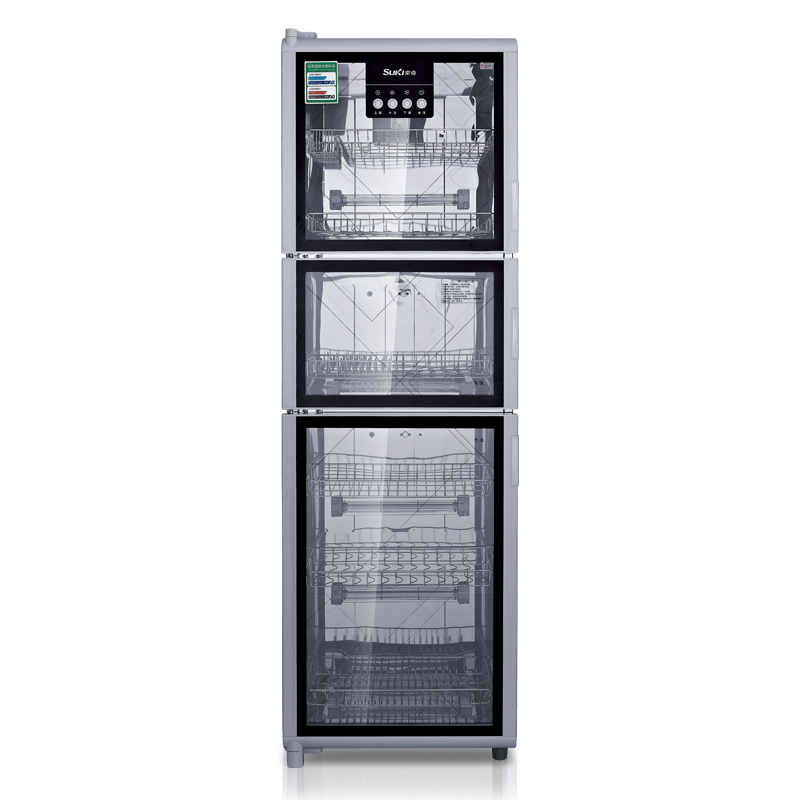 索奇(Suki)立式消毒柜YTP388-11 280L 家用消毒柜商用大容量三门碗柜