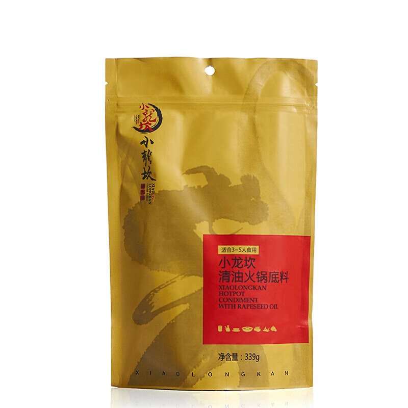 小龙坎清油火锅底料339g