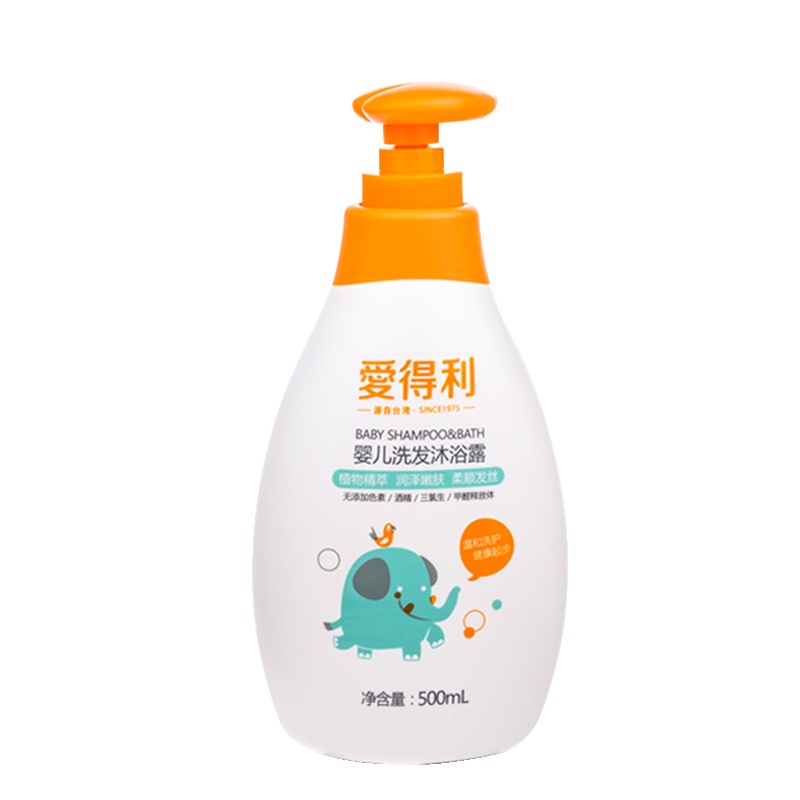 爱得利(IVORY)婴儿洗发沐浴露BA-101 500ml 适用人群:婴幼儿