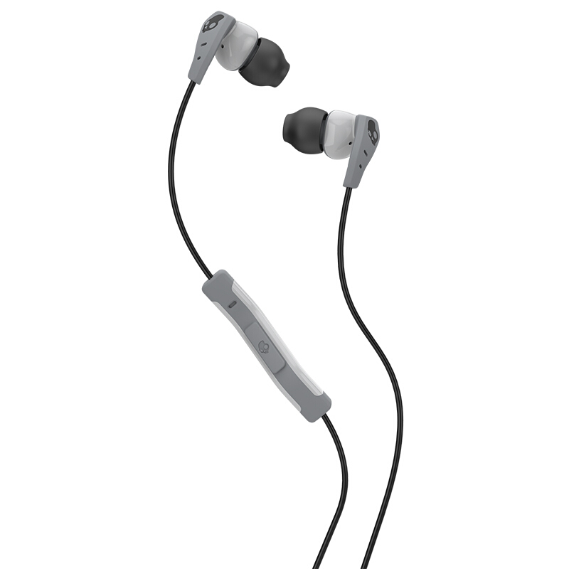 骷髅头(Skullcandy)METHOD S2CDY-K405 运动手机通话耳机 灰色