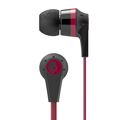 骷髅头(Skullcandy)INK’D 2.0 IN-EAR S2IKDY-010 便携有线线控通话手机耳机 红色