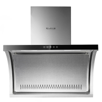创尔特(Chant) JB08 侧吸式油烟机 不锈钢一体机身 大吸力 包安装_带围板