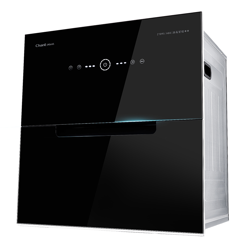 创尔特(Chant) 嵌入式消毒柜A88 大容量120L消毒柜 触控面板 不锈钢内板架 内三层消毒柜