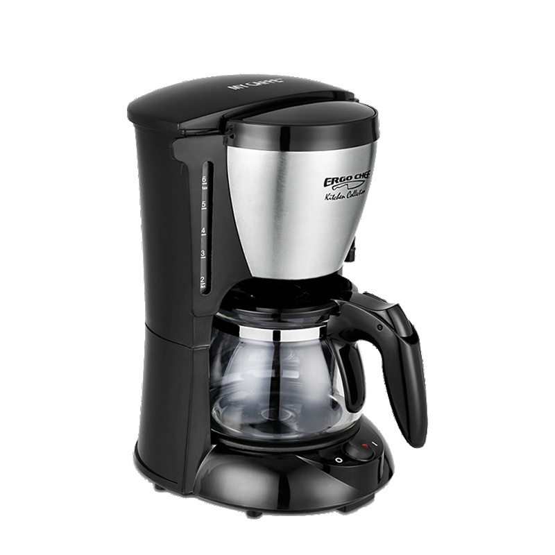 ERGO CHEF 咖啡机 KACM1002 家用 办公室美式电热咖啡壶 全自动冲泡 滴漏式不锈钢咖啡机