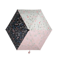 kobold 三折防晒遮阳伞 KF3636(粉红色B)