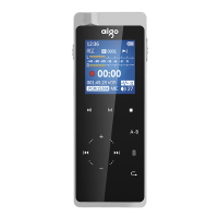 爱国者(aigo) MP3-106 迷你音乐播放器 mp3学生 无损高音质跑步运动型 8G 黑色