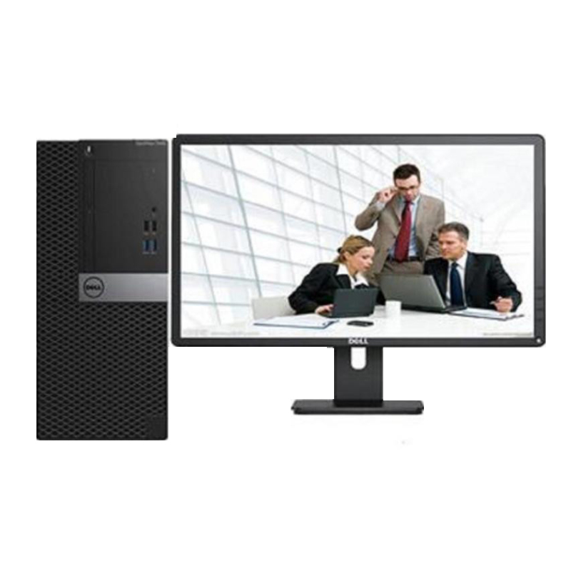 戴尔(Dell)商用电脑Optiplex5050MT21.5英寸显示器(i5-6500 4G 1T DVDRW)