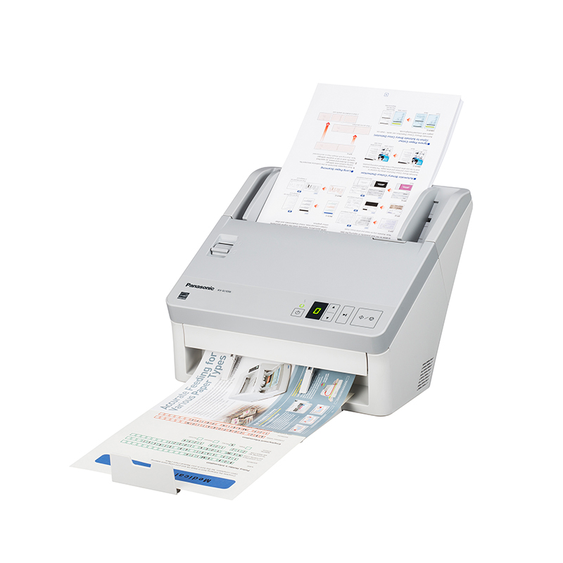 松下(Panasonic) KV-SL1035 A4幅面高速自动双面馈纸式扫描仪 白色