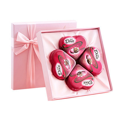 [苏宁超市]德芙巧克力礼盒 死心踏地巧克力礼盒 七夕情人节礼物
