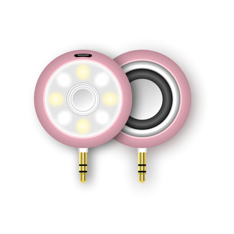 JH5007 美颜音箱补光灯 手机自拍补光美颜神器 创意便携迷你低音炮小音箱音响