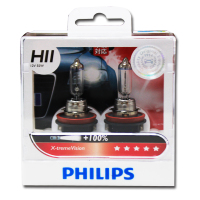 飞利浦(Philips) 汽车升级灯泡/新极劲光H1 2支装 增亮100% 增长35米 色温3350K