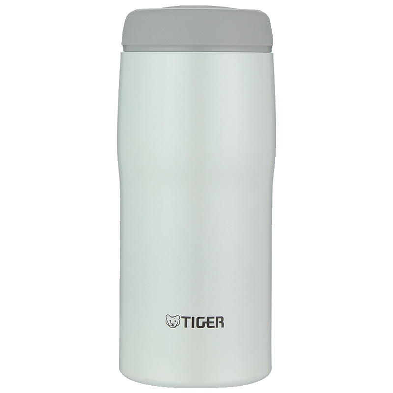 虎牌(tiger)[日本原装进口保温杯]真空保温 随手杯 304不锈钢水杯 白色 MJA-A036-WP 360ml