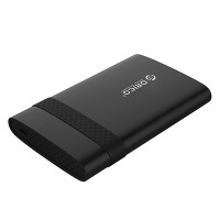 奥睿科(ORICO) 2538 2.5英寸移动硬盘盒SATA串口笔记本硬盘盒子 TYPE-C接口-2538C3黑色