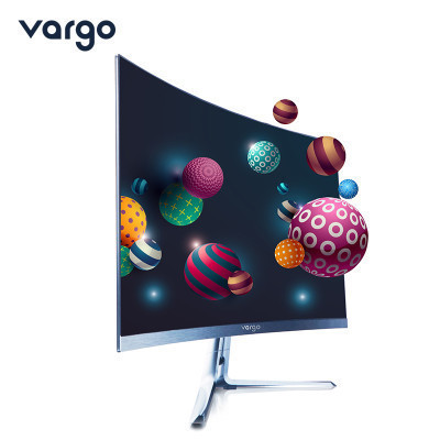 瓦戈(Vargo) intel i3 7100 23.6英寸曲面屏一体机电脑（典雅白）