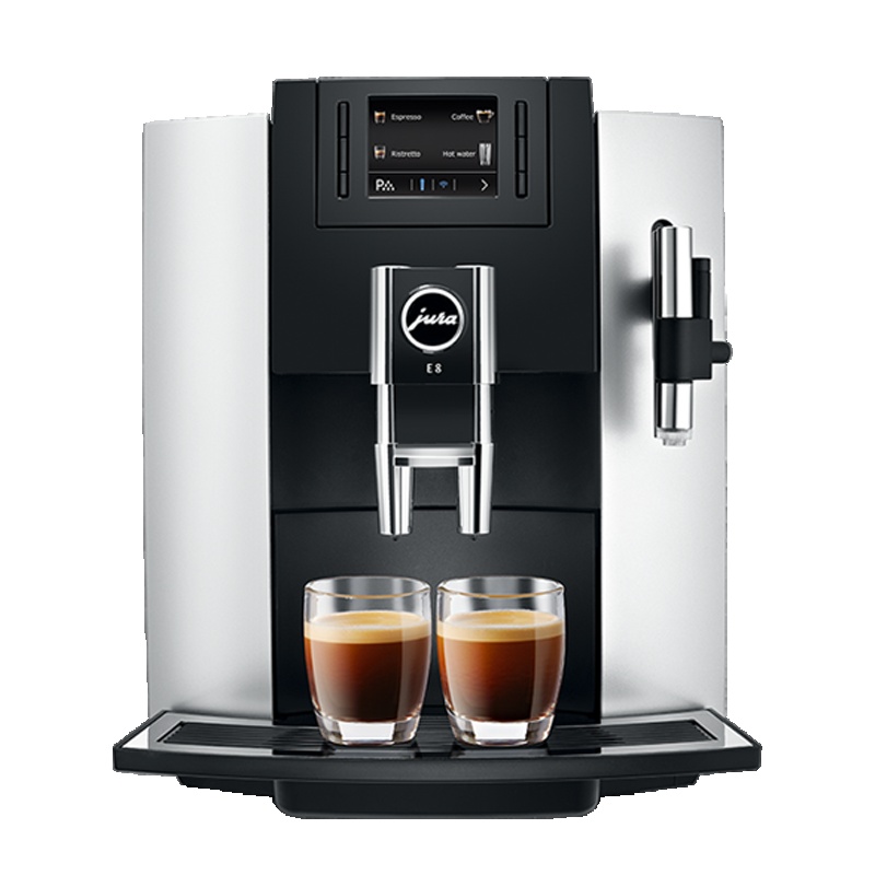 瑞士优瑞JURA E8 原装进口全自动咖啡机 一键现磨咖啡12款菜单 [全国联保2年]