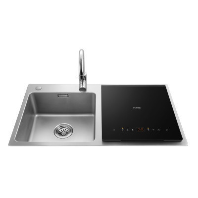 方太(FOTILE)水槽洗碗机 6套 家用全自动嵌入式超声波洗果蔬三合一 JBSD2T-X1S(左款)