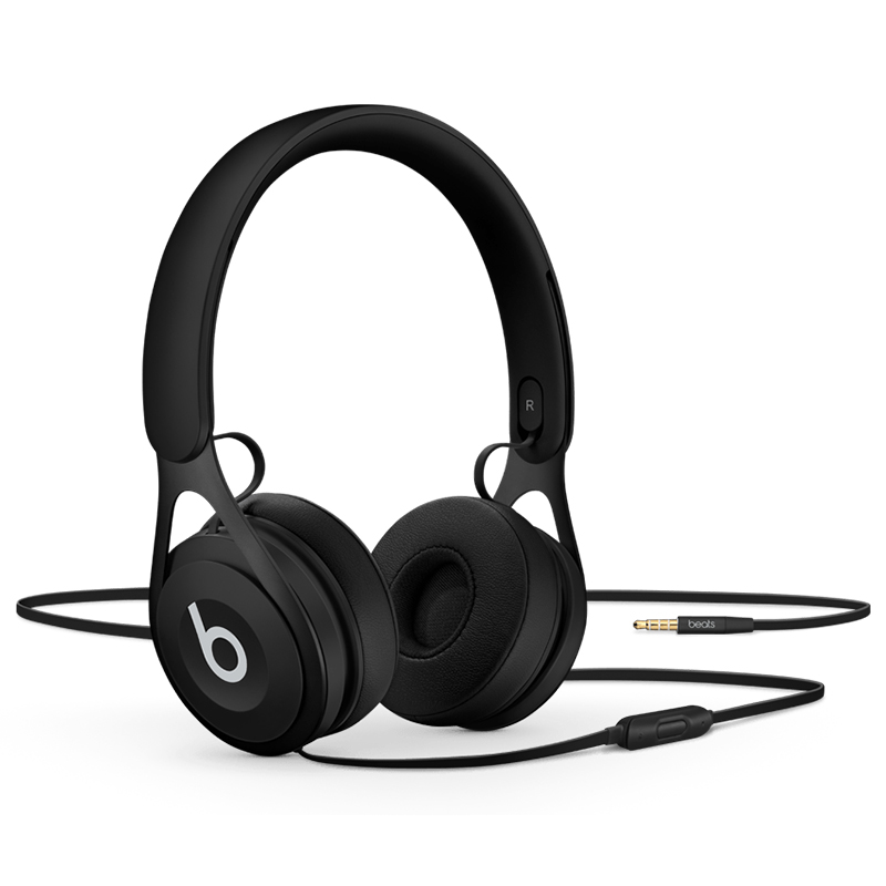 Beats EP 头戴式耳机 运动跑步耳机 有线电脑耳机- 黑色