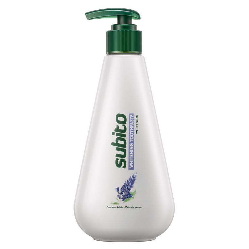 (买1送1 倍送)意大利进口舒比拓(Subito)金盏花按压式牙膏250ml 防蛀固齿