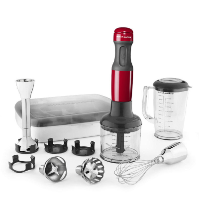 凯膳怡(KitchenAid)料理机辅食手持料理棒家用多功能5KHB2569CER 帝王红