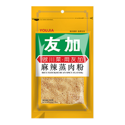 [苏宁超市]友加麻辣蒸肉粉200g调味品调味料卤包香料友加食品蒸肉粉四川粉蒸肉调料米粉肉蒸肉粉袋装