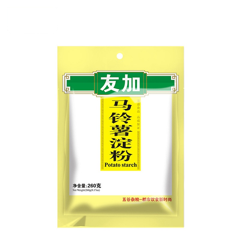 友加马铃薯淀粉260g调味品调味料卤包香料友加食品勾芡凉粉淀粉袋装