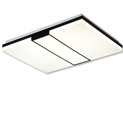四季沐歌 客厅灯led吸顶灯简约长方形灯具卧室灯遥控调光调色灯饰