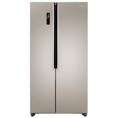 创维(Skyworth)W451B 451升对开门风冷冰箱 电脑控温 纤薄机身 触屏智控 隐藏式把手（普利金）