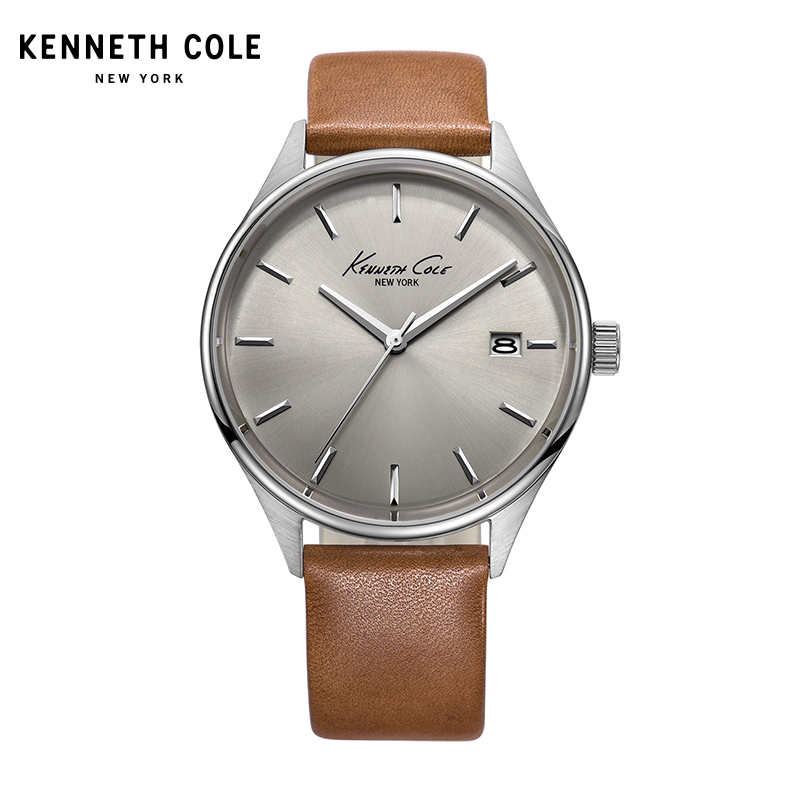 KennethCole/凯尼斯克尔男士皮带石英表时尚休闲简约腕表KC10029307