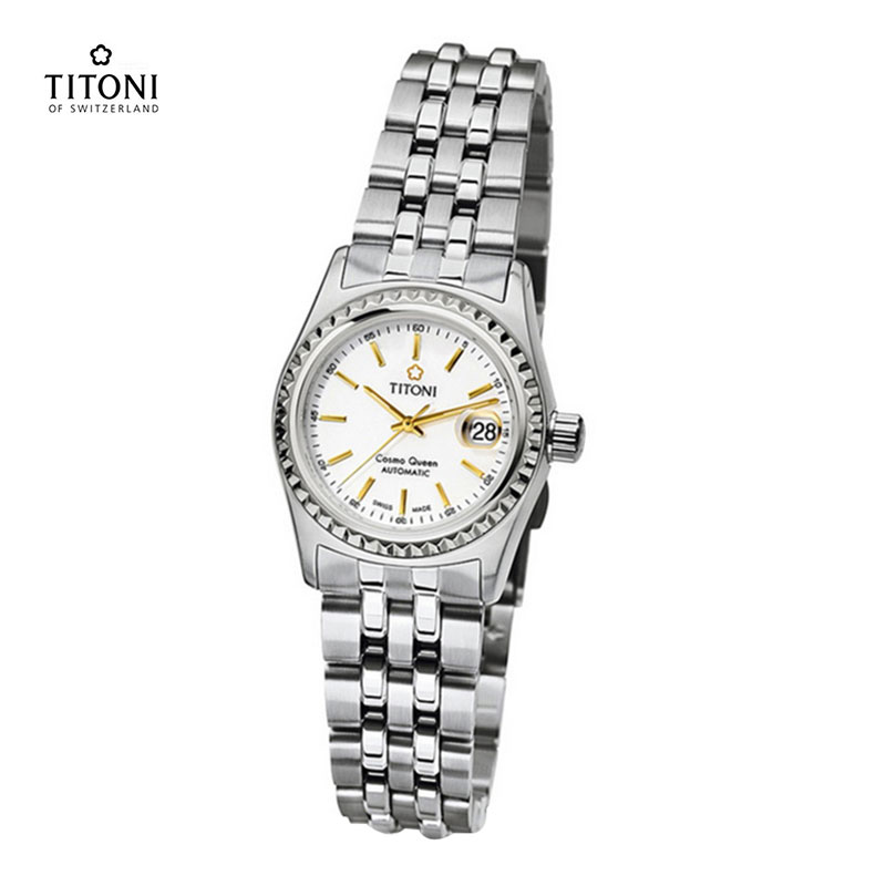 TITONI梅花宇宙系列机械表女表728S-310Y