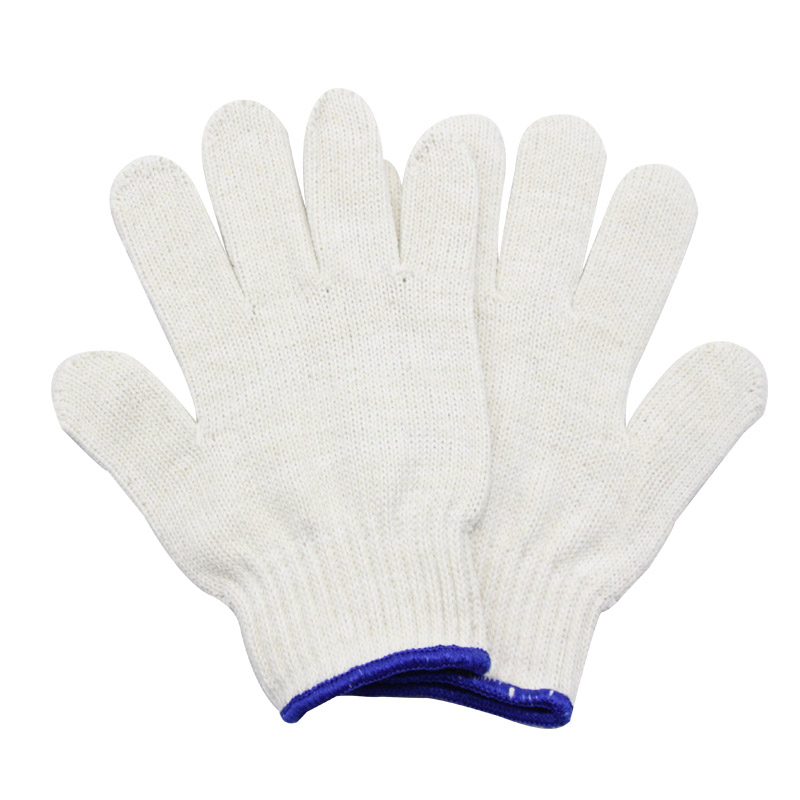 保拉(Paola)加厚优质棉纱手套12付装 保护手套耐磨损 劳防劳保用品5952