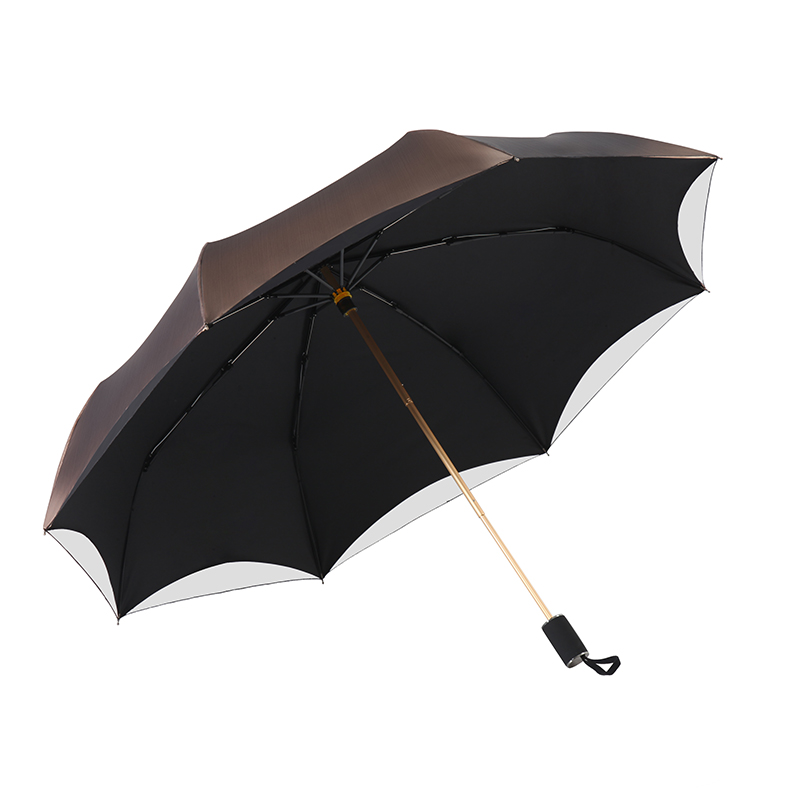 kobold 三折双层防晒遮阳伞 KB3638-001( 玫瑰金)