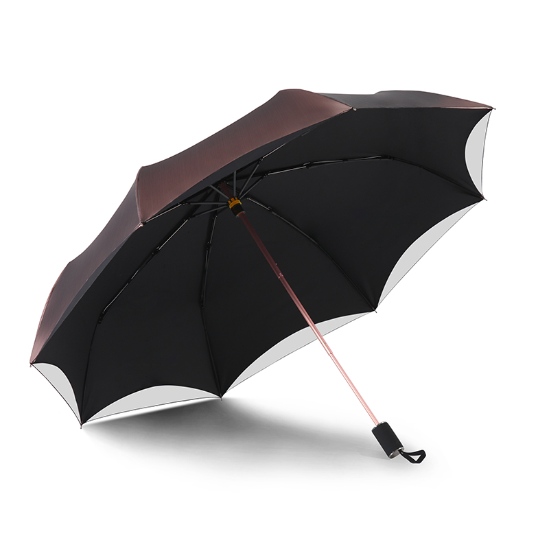 kobold 三折双层防晒遮阳伞 KB3638-002( 香槟金)